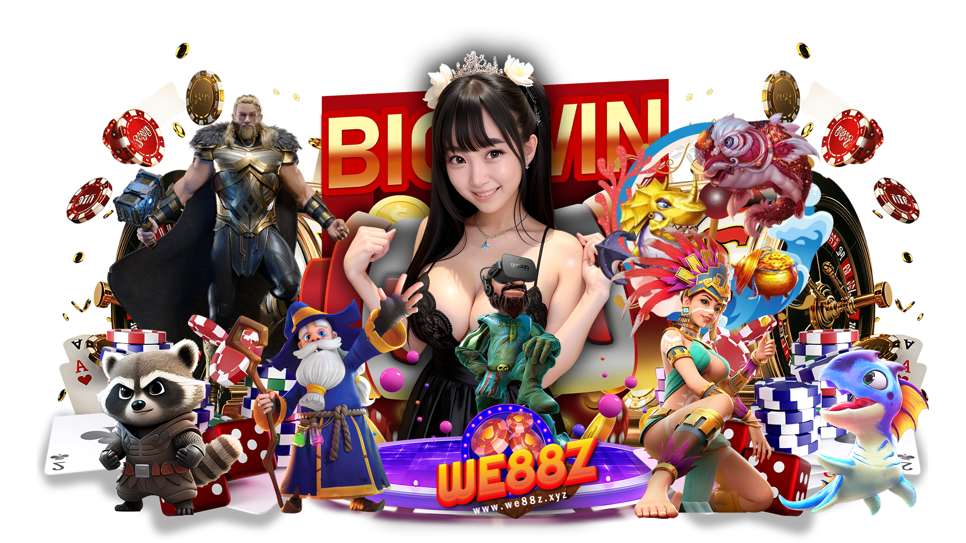 we88z เล่นเกมคาสิโนออนไลน์ ได้รับความบันเทิงจากคาสิโนโดยตรง
